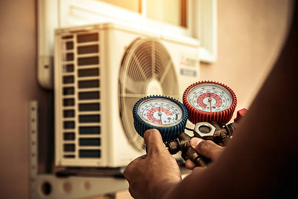 Professional Hvac Installation technician working in Stoneham, MA